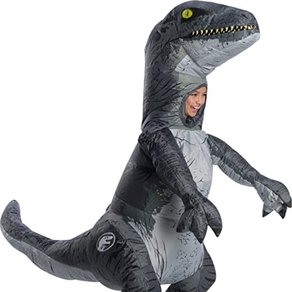 Jurassic World Inflatable Raptor Costume - Kids